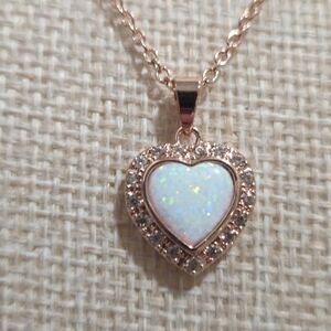 Elegant Heart Pendant Necklace